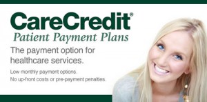 Image of Carecredit Patient Payment Plans button